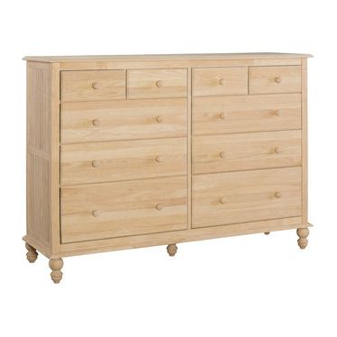 Cottage 10 Drawer Dresser WH BD-2010N