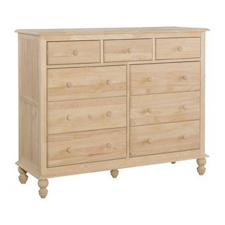 Cottage 9 Drawer Dresser WH BD-2019N