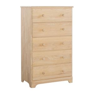 Jamestown 5-Drawer Chest WH BD-5005