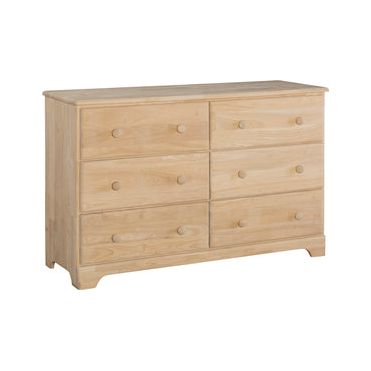 Jamestown 6-Drawer Dresser WH BD-5036