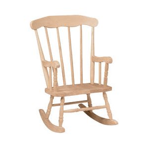 Child's Boston Rocker WH CR-2465B