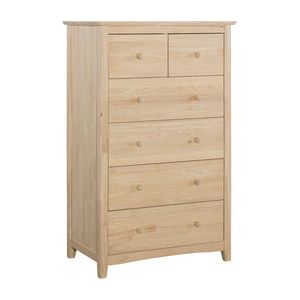 Lancaster 6 Drw Carriage Chest WH BD-7006 Finished