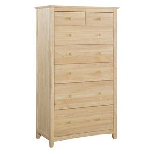 Lancaster 7 Drw Carriage Chest WH BD-7007