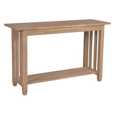 Mission Sofa Table 48X16X30" (RTA) WH BJ6S