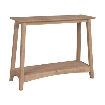 Bombay Sofa Table 38X12X30" (RTA) WH OT-4S