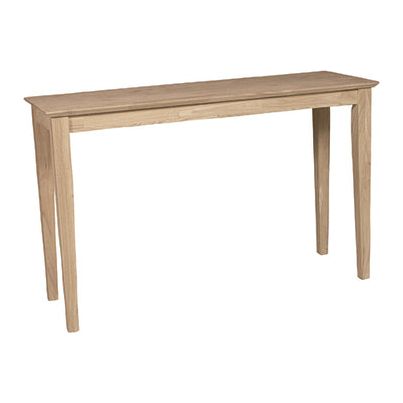 Shaker Sofa Table (RTA) WH OT-9S
