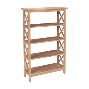 Hampton Bookcase (RTA) WH SH-4830X