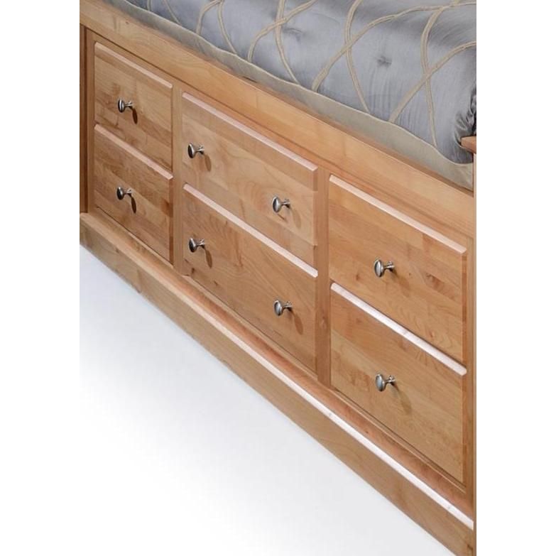 Shaker Storage Bed King
