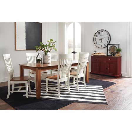 Table and 6 Amanda chairs