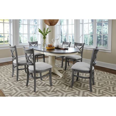 Extension table and 6 Charlotte chairs