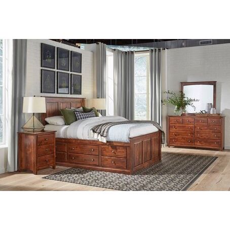 Alder Shaker Storage Bed Collection