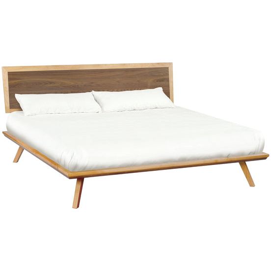King Adjustable Headboard Platform Bed