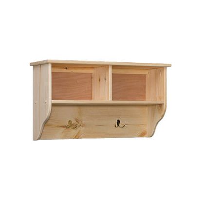 Pine Wall Cubby