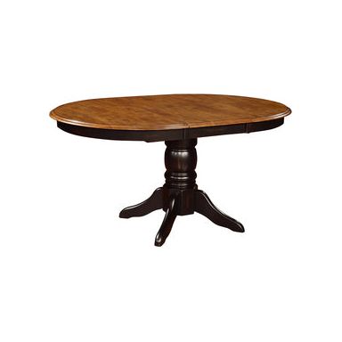 ATEI QT4257T Pedestal Dining Table w/15" Butterfly Leaf - Table Top