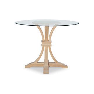 48" Glass Table Top W/Euro Ogee Edge