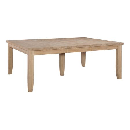 Top With 1 - 20" Leaf With 36"H Thick Shaker Legs