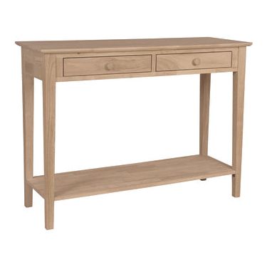 Spencer Sofa Table With Drawers (Ext Glides) (RTA)