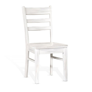1616MW Ladderback Chair, Wood Seat