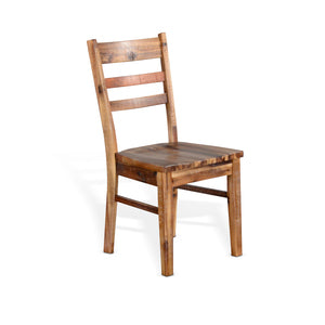 1616RA Ladderback Chair, Wood Seat