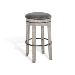 1624AG-30 30"H Swivel Stool, Cushion Seat