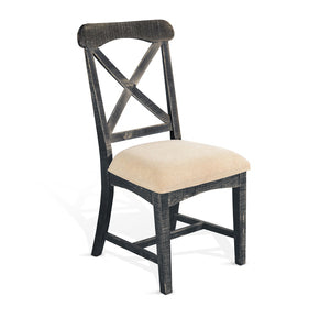 1670BS Black Sand Chair, Cushion Seat