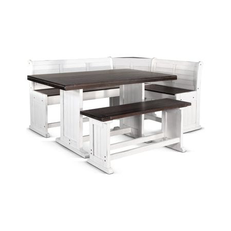 0114EC Carriage House Counter Height BF Nook Set