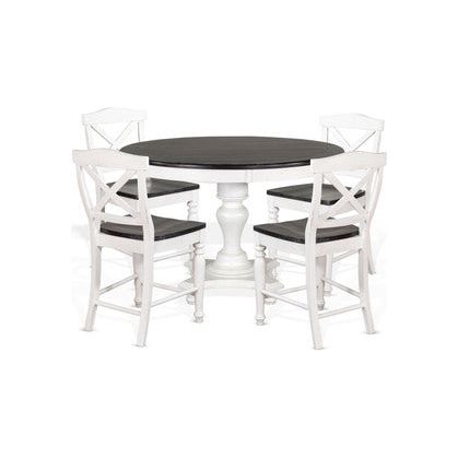 1014EC-36 54"R Carrige House Table, 36"H