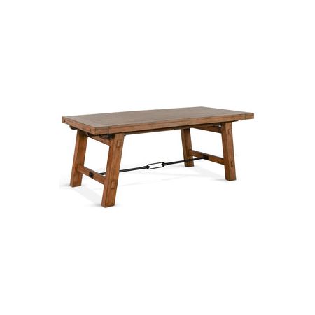 1380BU Buckskin Extension Table w/ Turnbuckle
