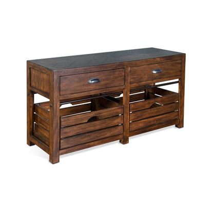 3266KW-S Canyon Creek Sofa/ Media Table