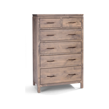2 West 6 Drawer Chest-- 1 Deep Drawer