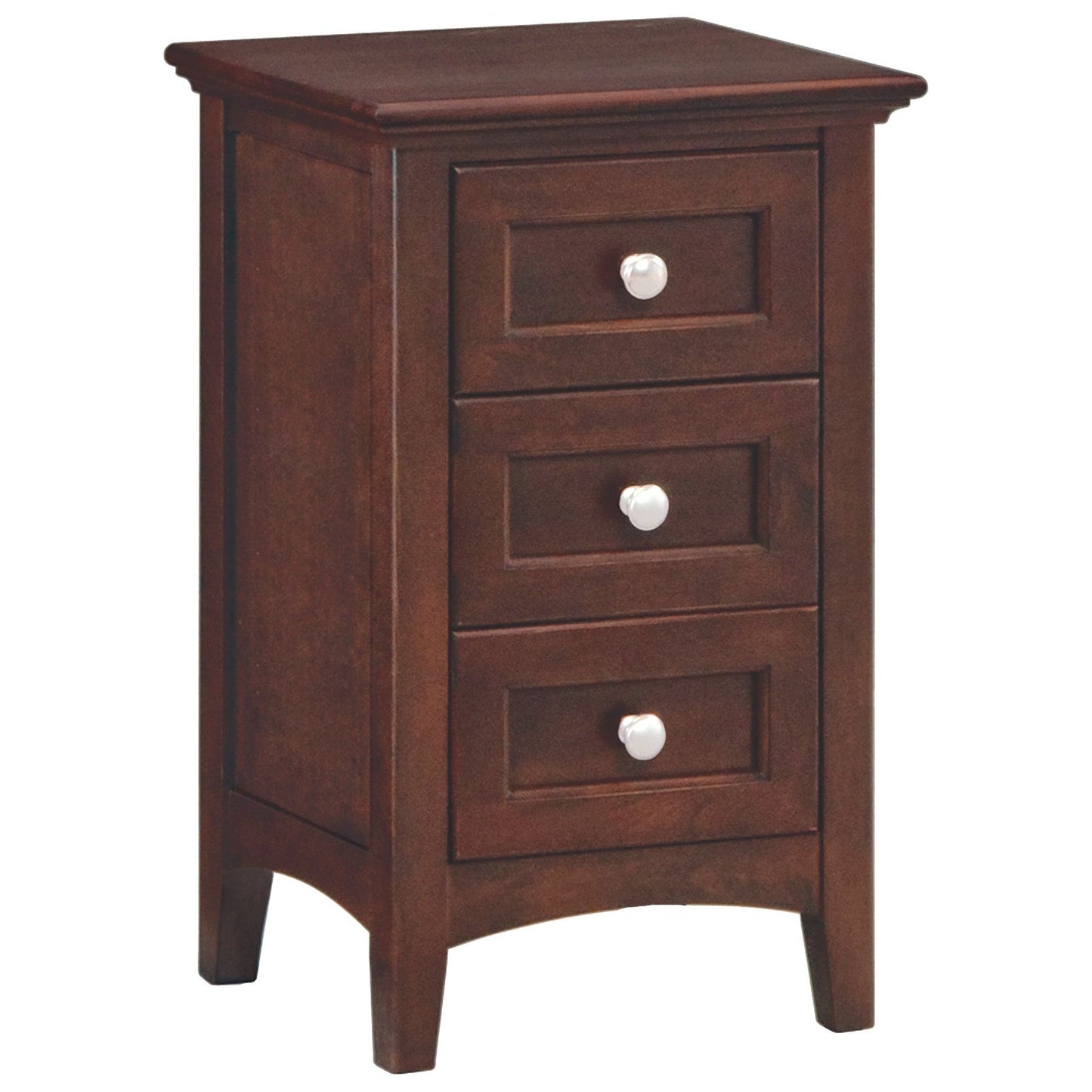 McKenzie Small 3–Drawer Nightstand ( in stock )