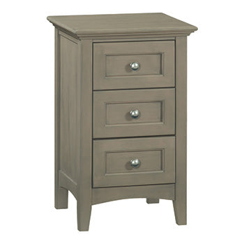 McKenzie Small 3–Drawer Nightstand ( in stock )