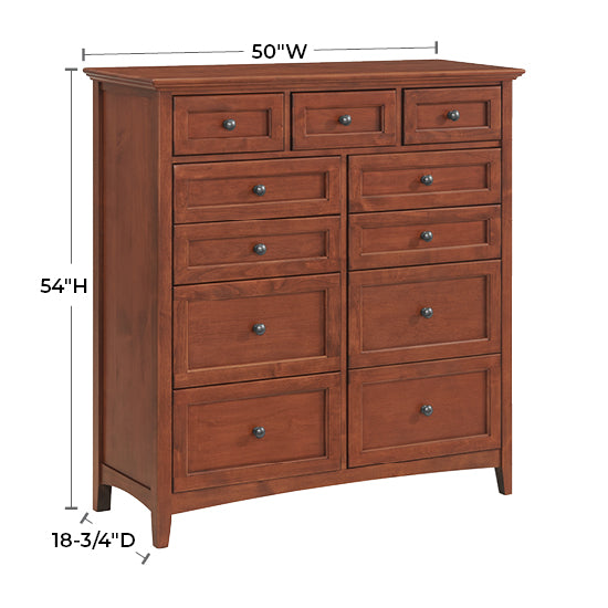 McKenzie Case Pieces, Dressers, Chests, and Nightstands