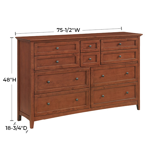 McKenzie Case Pieces, Dressers, Chests, and Nightstands