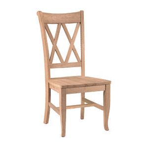 Double X Back Chair WH CI-20B