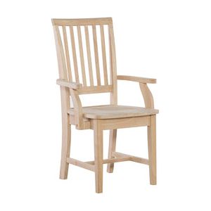 Mission Arm Chair WH CI-265AB