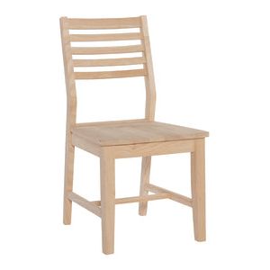 Aspen Slat Back Chair WH CI-4B