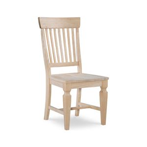 Vista Slatback Chair WH CI-65B