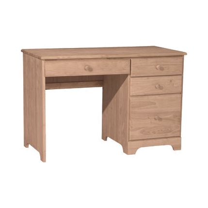 Jamestown 4-Drawer Desk WH BD-5603