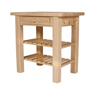 Kitchen Island (RTA) WH WC-3624