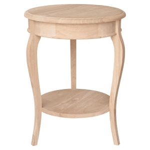 Cambria Accent Table 18"H (RTA) WH OT-18R-18 T