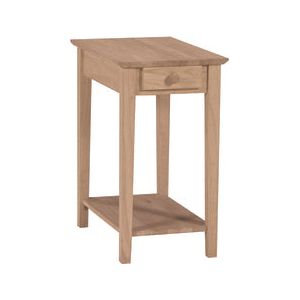 Narrow End Table (RTA) WH OT-2214