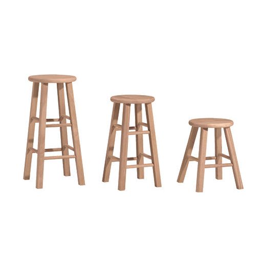 30" Round Top Stool WH S530