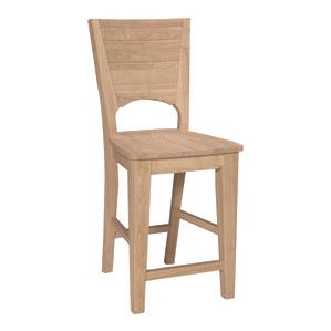 24" Canyon Full Stool WH S-482B