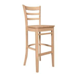 30" Emily Stool WH S-6173B