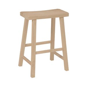 24" Saddleseat Stool WH S-682