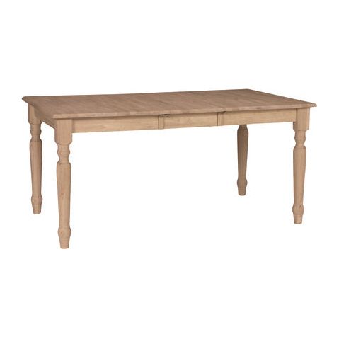 Extension Table W/Turned Leg WH T-3662X