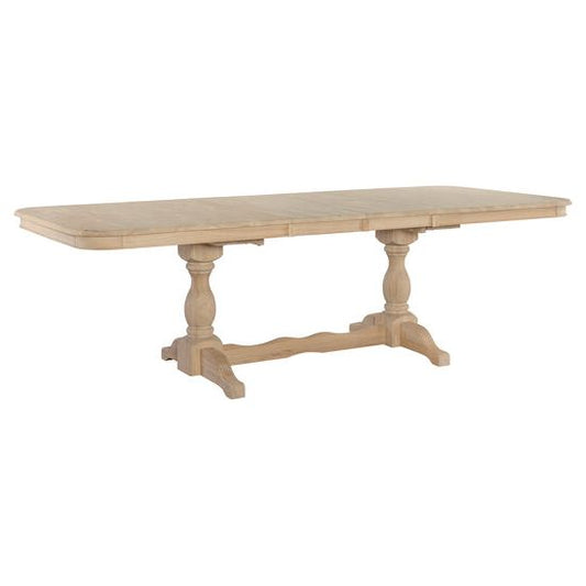 Double Butterfly Leaf Table Top / Double Pedestal Base WH T-4268XBT/T-4268XBB