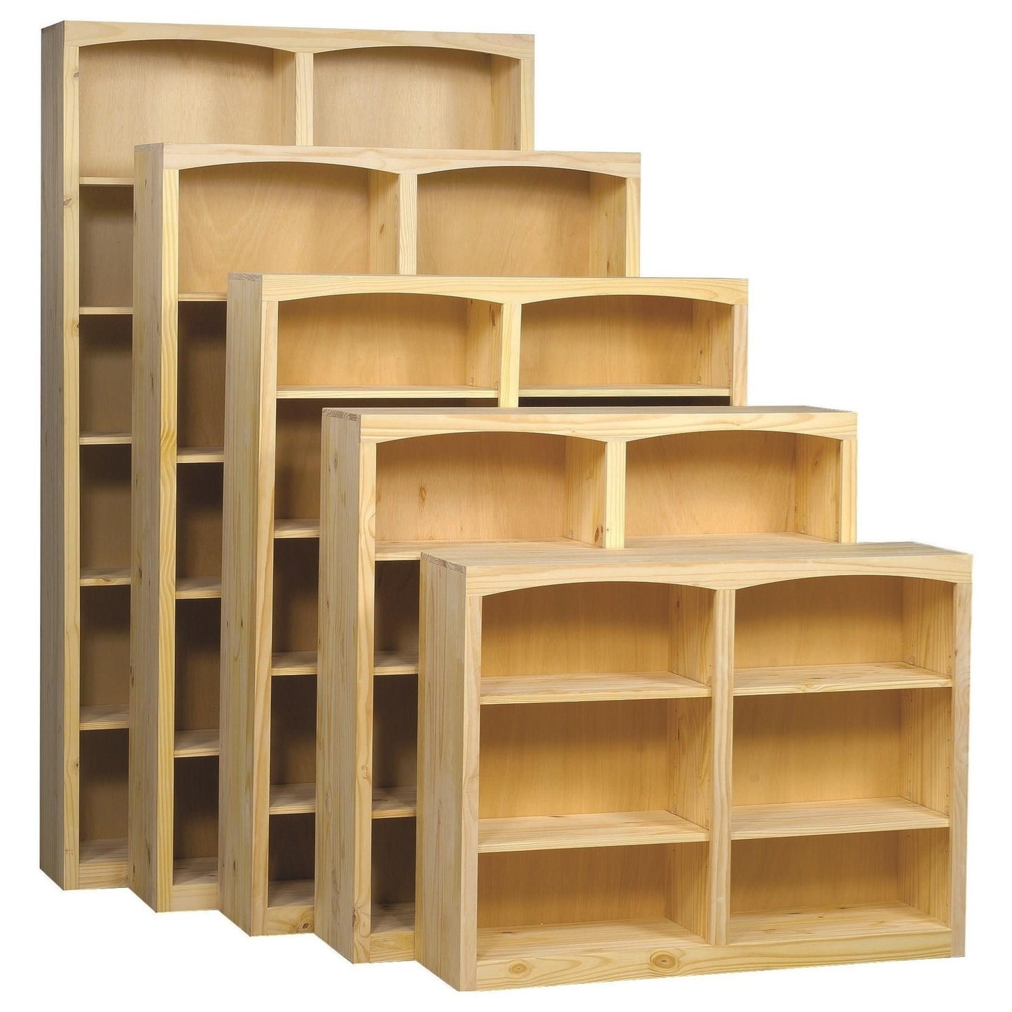 Pine Solid Wood Bookcases