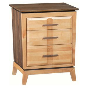 DUET 3–Drawer Nightstand